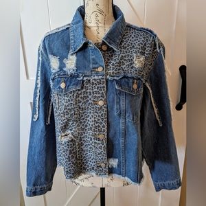 White Birch Jean Jacket size medium